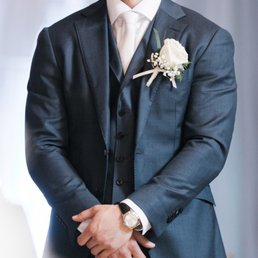 My custom wedding suit. Super high quality materials from Italy!