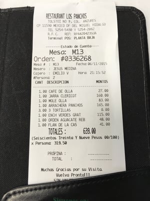 Menu photo 8 Los Panchos Ciudad de México, DIF Menu photo 8 Los Panchos Ciudad de México, DIF