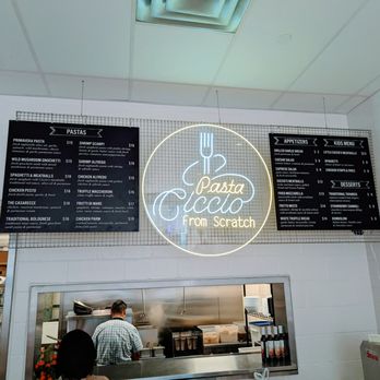 Ciccio's Pasta - Inside - Counter + Menu - Pasta Shops Near Me - Houston, Texas Ciccio's Pasta - Inside - Counter + Menu - Pasta Shops Near Me - Houston, Texas