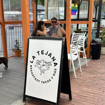 La Tejana - Some outside seating... - Tex-Mex Near Me - Washington, DC, District of Columbia La Tejana - Some outside seating... - Tex-Mex Near Me - Washington, DC, District of Columbia