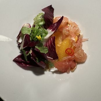 Restaurant Gish - winter citrus salad - New American Near Me - Santa Clara, California Restaurant Gish - winter citrus salad - New American Near Me - Santa Clara, California