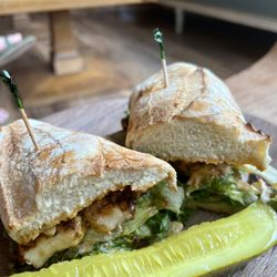 NBHD - Shrimp poboy sandwich absolutely delicious