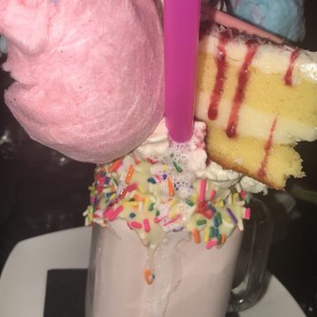 Sugar N Coal - Strawberry shake. Looks better than it tastes. - Hookah Bars Near Me - Rego Park, New York