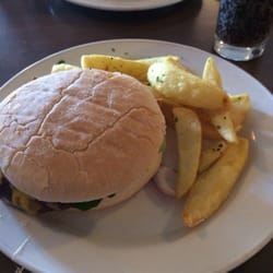 Kiltipper Café Bar - Hamburger, chips & a soft drink for €7 at lunch. Good value