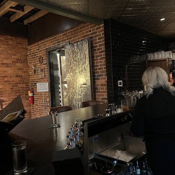 Community Brew & Tap - Using the vault as a passway into the dining room. - Steakhouses Near Me - Cornelia, Georgia