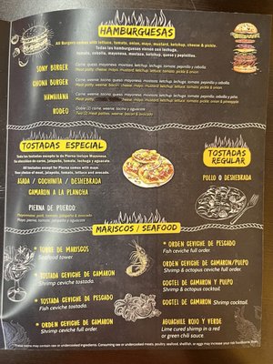 Menu photo 1 La Chona Burger´s Mesa, AZ