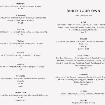 ALIDORO - Sandwiches Near Me - New York, New York