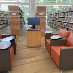 Fulton County Library System - Wolf Creek Branch - Inside reading/studying spit