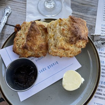 Sassafras - Just baked cheddar biscuits (one of the best biscuits I've ever had) - Southern Near Me - West Palm Beach, Florida Sassafras - Just baked cheddar biscuits (one of the best biscuits I've ever had) - Southern Near Me - West Palm Beach, Florida