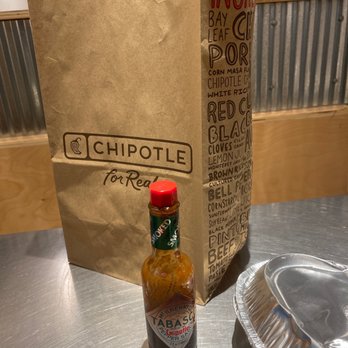 Chipotle Mexican Grill - Smoked Tabasco is a must for me - Mexican Near Me - La Jolla, California Chipotle Mexican Grill - Smoked Tabasco is a must for me - Mexican Near Me - La Jolla, California