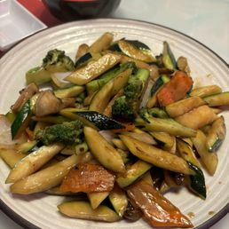 Vegetable hibachi $12.50