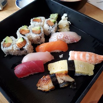 Sushi Taro - sushi tray (w/salmon avocado roll) - Sushi Bars Near Me - Washington, DC, District of Columbia Sushi Taro - sushi tray (w/salmon avocado roll) - Sushi Bars Near Me - Washington, DC, District of Columbia