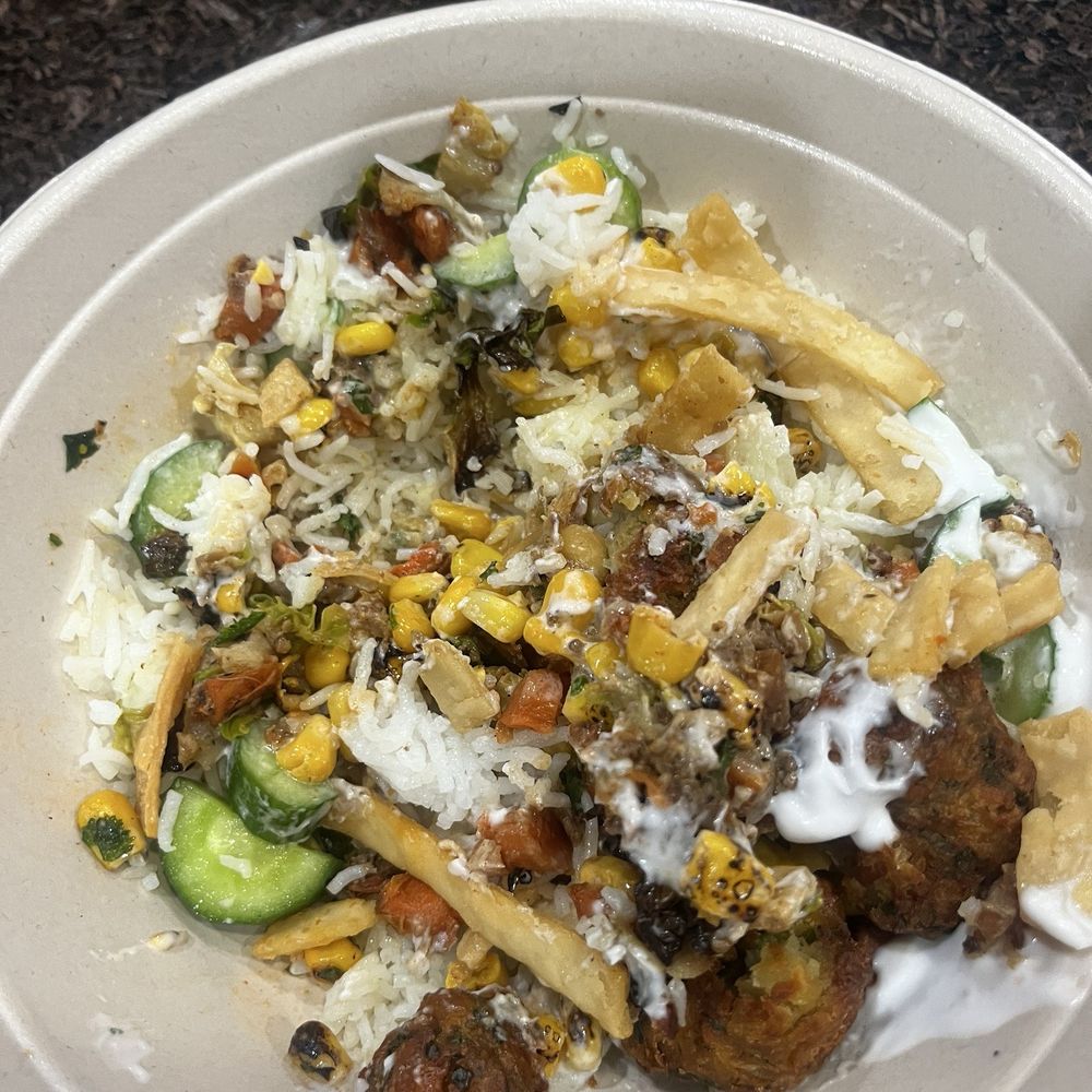 CAVA - asked for chicken+rice and got falafel... - Mediterranean Near Me - Temecula, California