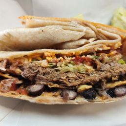 Half of a Birria UFO Half of a Birria UFO