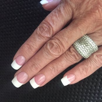 Phoenician Nails - Fantastic French pink and white done by Mong - Nail Salons Near Me - Phoenix, Arizona Phoenician Nails - Fantastic French pink and white done by Mong - Nail Salons Near Me - Phoenix, Arizona