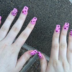 Painted Nails & Spa - Hand painted. Awesome.
