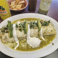 Tacos California - Supreme green burrito