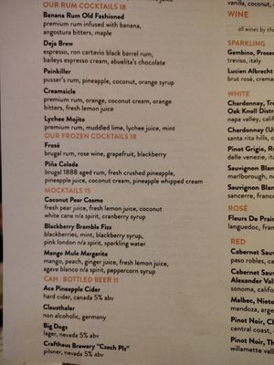 Menu photo 8 Sugarcane Las Vegas, NV Menu photo 8 Sugarcane Las Vegas, NV