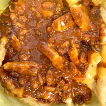 Nessy Burgers - Chili cheese fries. Golden crispy crinkle cut fries with mildly spiced chili and nacho cheese sauce on top. - Burgers Near Me - Fallbrook, California Nessy Burgers - Chili cheese fries. Golden crispy crinkle cut fries with mildly spiced chili and nacho cheese sauce on top. - Burgers Near Me - Fallbrook, California