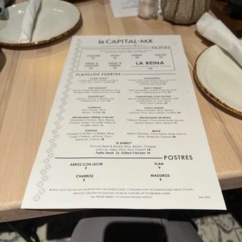 La Capital MX - Menu - New Mexican Cuisine Near Me - Charlotte, North Carolina La Capital MX - Menu - New Mexican Cuisine Near Me - Charlotte, North Carolina