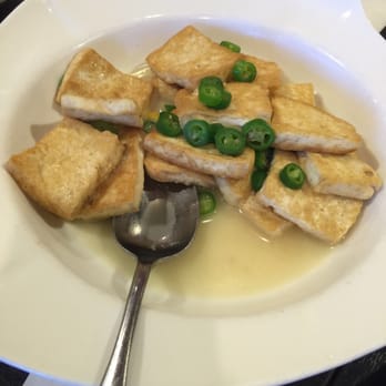 Hunan Impression - Fried tofu. Meh - Chinese Near Me - San Jose, California