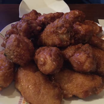 K Chicken - Soy Garlic / Spicy combo. Deliciousss - Korean Near Me - Annandale, Virginia