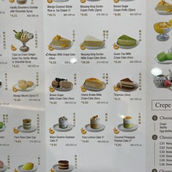Mango Mango Dessert - Cake Menu - Desserts Near Me - Las Vegas, Nevada