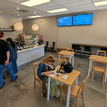 Ryo Coffee & Tea - The inside is not huge and has limited seating, but is clean and otherwise inviting. - Coffee & Tea Near Me - Fullerton, California