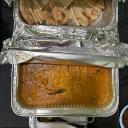Naan and curry
