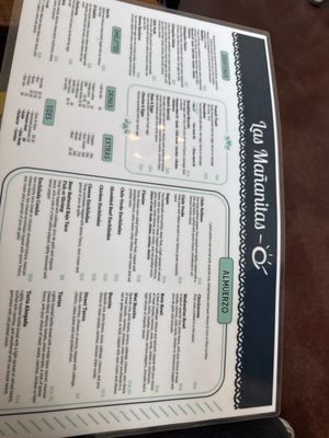Menu photo 1 Las Mañanitas Clovis, CA