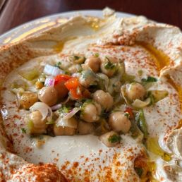 Hummus. Hummus.