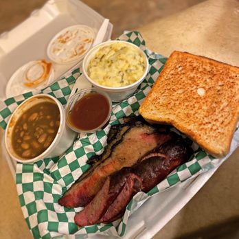 Jazs Bbq - a sandwich, beans, and coleslaw - Barbeque Near Me - Gainesville, Texas Jazs Bbq - a sandwich, beans, and coleslaw - Barbeque Near Me - Gainesville, Texas