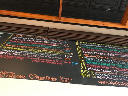 Menu photo 3 Black Cat Cafe Irvington, NY