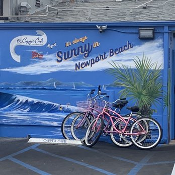 Cappys Cafe - Back parking area - Breakfast & Brunch Near Me - Newport Beach, California
