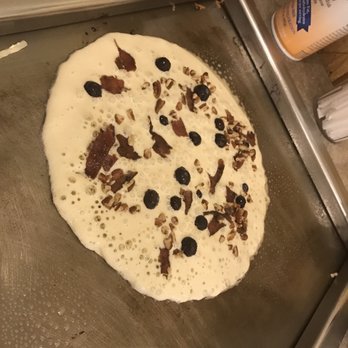 The Pfunky Griddle - Bacon, pecan and blueberry pancake made my the bf. - Breakfast & Brunch Near Me - Nashville, Tennessee The Pfunky Griddle - Bacon, pecan and blueberry pancake made my the bf. - Breakfast & Brunch Near Me - Nashville, Tennessee