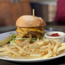 San Juan Hills Golf Club - BYO Double Patty Waygu Burger