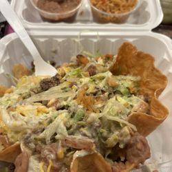 Gresham Burrito Shop - Ground beef taco salad