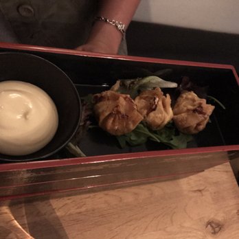Roppongi - Chicken gyoza with sauce - Restaurants Near Me - Stockholm, Alberta Roppongi - Chicken gyoza with sauce - Restaurants Near Me - Stockholm, Alberta