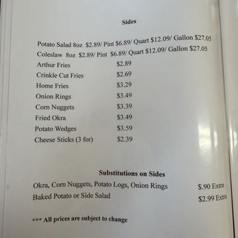 A & A Restaurant & Grocery - Menu 02/14/26 - Grocery Near Me - Allentown, Georgia A & A Restaurant & Grocery - Menu 02/14/26 - Grocery Near Me - Allentown, Georgia