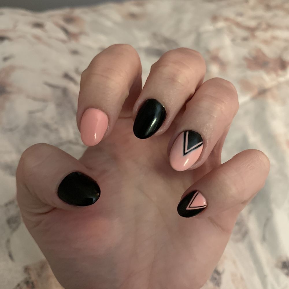 Acrylic gel manicure Acrylic gel manicure