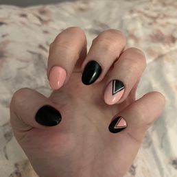 Acrylic gel manicure