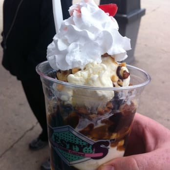 Zesty's Frozen Custard - Turtle sundae! Yum - Cafes Near Me - De Pere, Wisconsin Zesty's Frozen Custard - Turtle sundae! Yum - Cafes Near Me - De Pere, Wisconsin