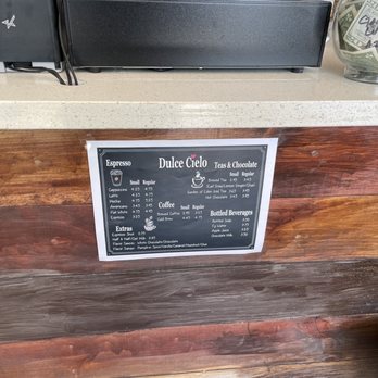 Dulce Cielo - Mini menu - Bakeries Near Me - Monrovia, California