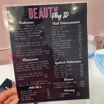 The Beauty Plug SD - Menu - Nail Technicians Near Me - San Diego, California The Beauty Plug SD - Menu - Nail Technicians Near Me - San Diego, California