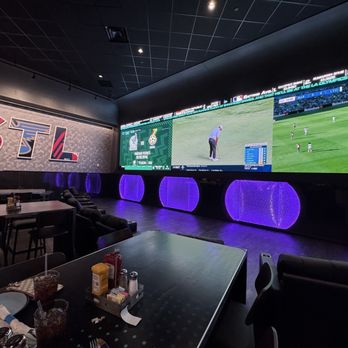 The Sportsbook Restaurant & Bar at River City Casino - TV's - American Near Me - St. Louis, Missouri