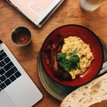 The Hood Paris - Eggs and bacon for breakfast with toast! 11.5€!! - Coffee & Tea Near Me - Paris, 75 The Hood Paris - Eggs and bacon for breakfast with toast! 11.5€!! - Coffee & Tea Near Me - Paris, 75