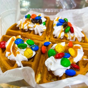 Mumu’s Cafe - M&M's Waffle - Breakfast & Brunch Near Me - Troy, New York Mumu’s Cafe - M&M's Waffle - Breakfast & Brunch Near Me - Troy, New York