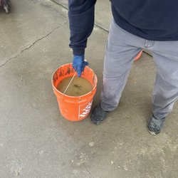 EZ Self Carwash - Can you guess the weight of mud in a 5 gallon bucket?