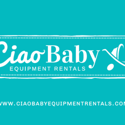 Ciao Baby Equipment Rentals - Ciao Baby Logo