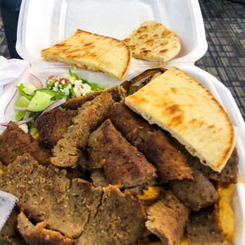 Go Go Gyro and African Grill - Go go platter - Mediterranean Near Me - Gahanna, Ohio Go Go Gyro and African Grill - Go go platter - Mediterranean Near Me - Gahanna, Ohio